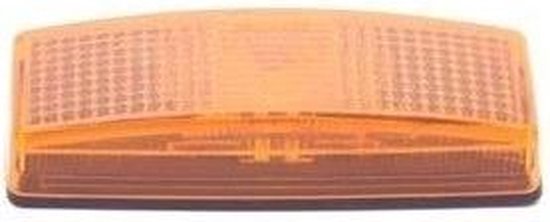 Zijreflectorlicht Hella (Oranje) Opbouw 110x40mm. van Hella