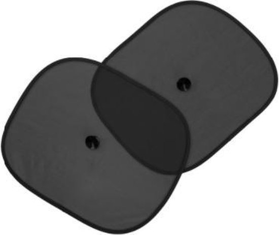 Zonnescherm Auto - Zonwering - Zijruit - UV Protectie - 2 Stuks met Rheme Liniaal van Rheme