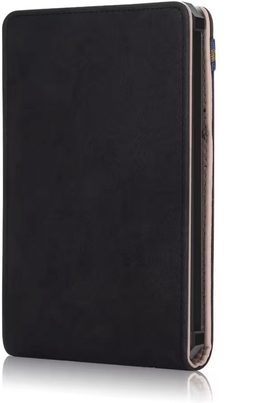 Zwarte hoes geschikt voor Kobo Clara HD - E-reader hoes - Foliohoes - Zwart - CHPN